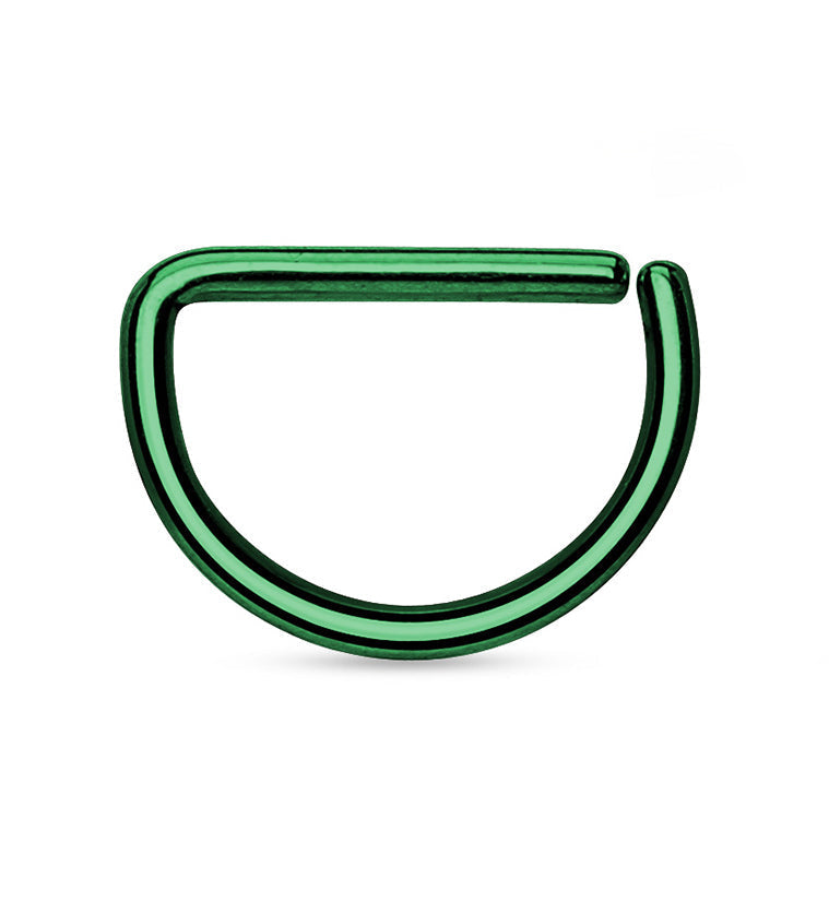 16G PVD Green Annealed D Ring