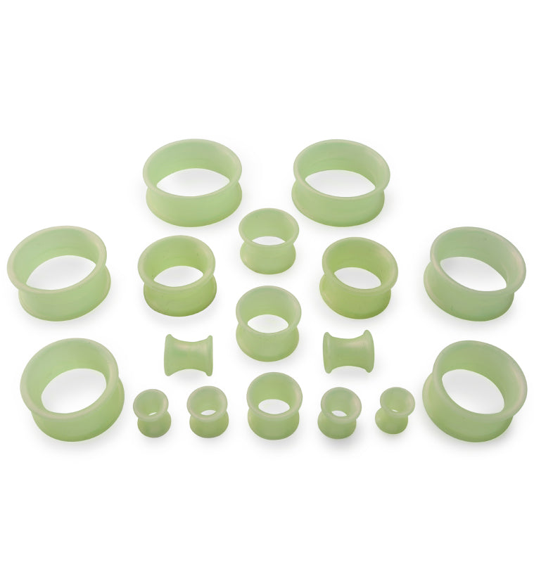 Green Metallic Ear Skins