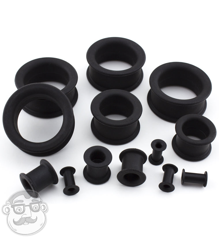 Kaos Black Silicone Tunnels