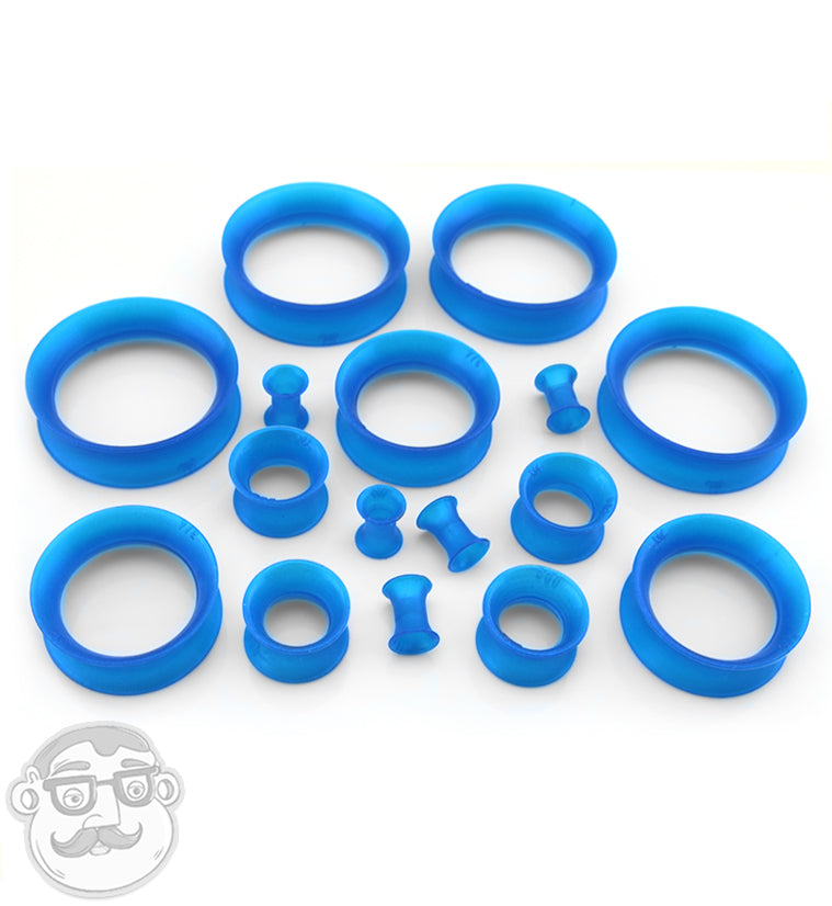 Kaos Cobalt Blue Pearl Silicone Skin Eyelets