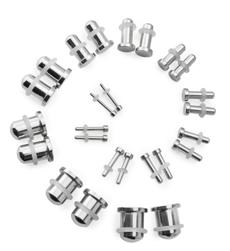 Stainless Steel Plugs Kit (13 Pairs)