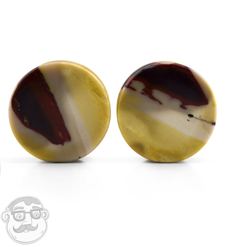 Mookaite Stone Plugs