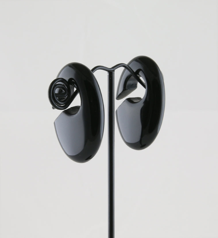 Black Obsidian Ear Weights