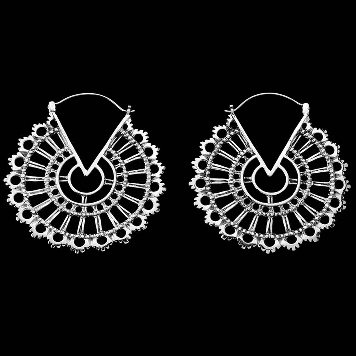 18G Ordinate White Brass Hangers / Earrings