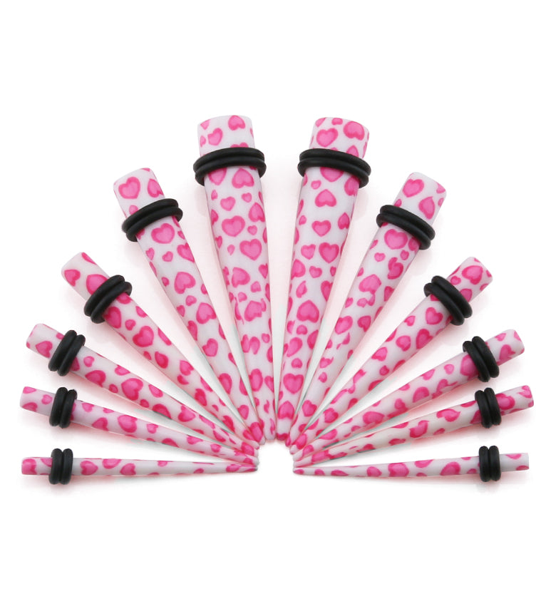 Pink Heart Taper