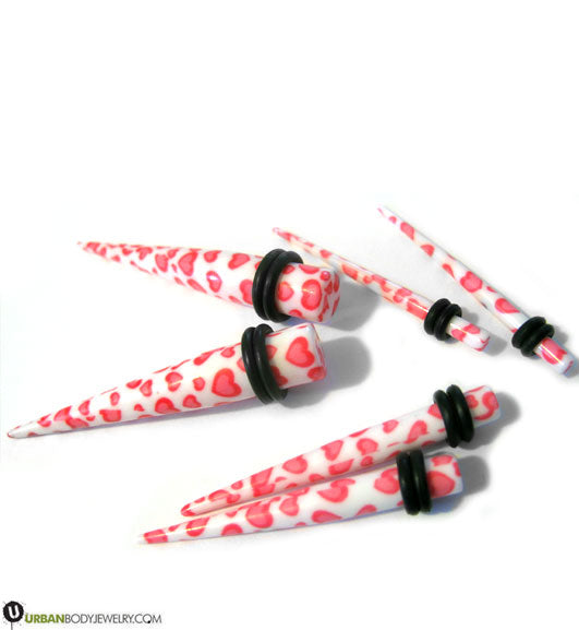 Pink Heart Taper