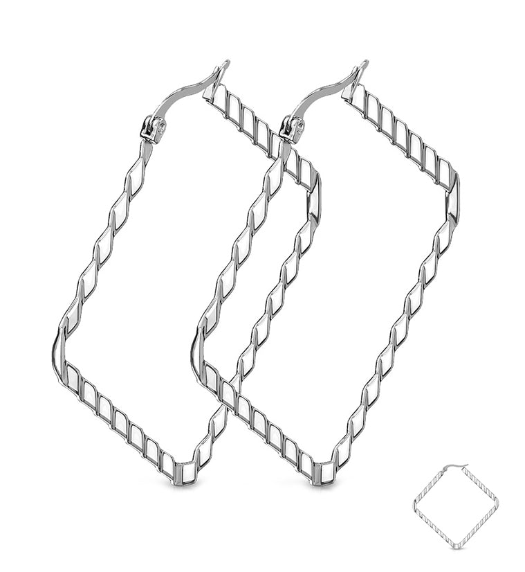 20G Poly Hoop Earrings