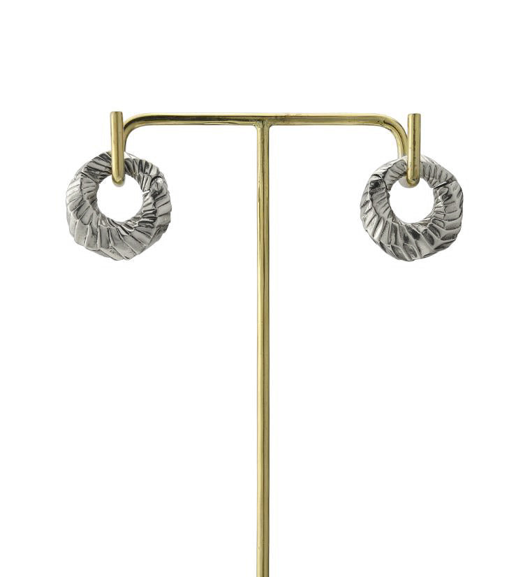 Proxy White Brass Hinged Ear Weights