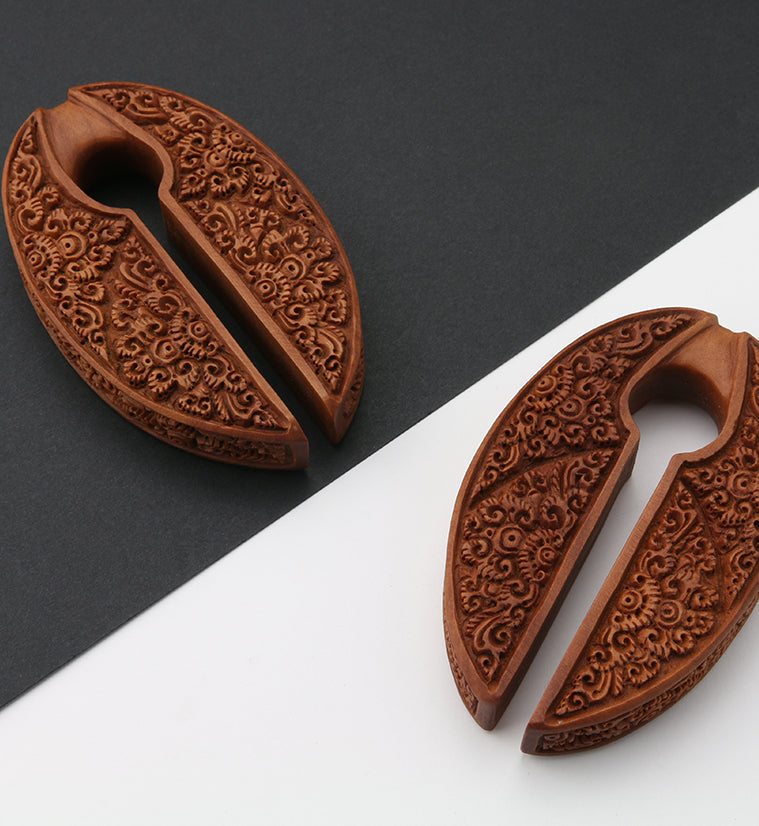 Rococo Saba Wooden Ear Weights