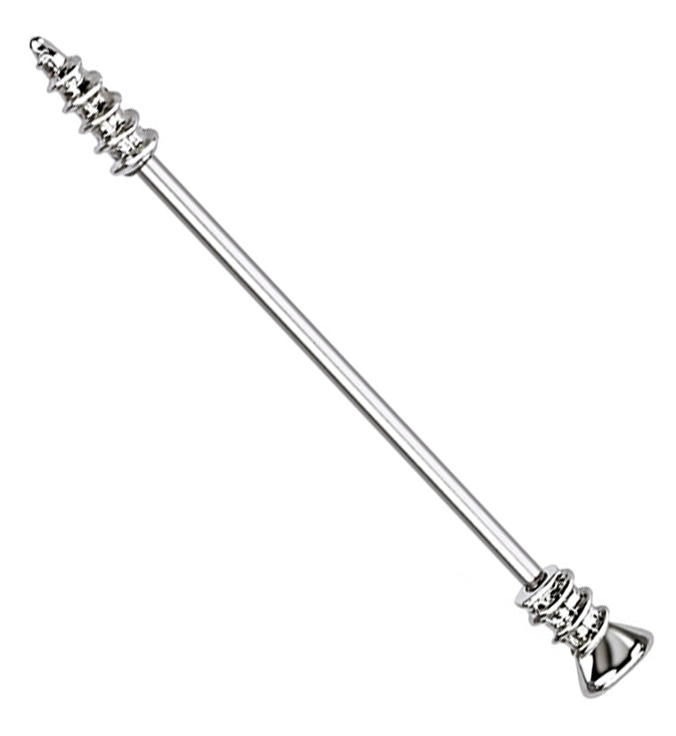 Screw Industrial Stainless Steel Barbell