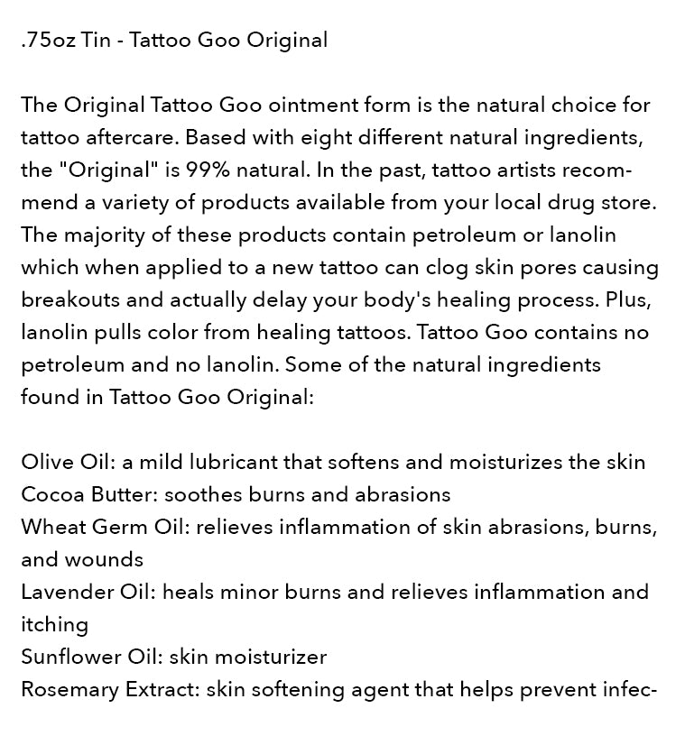 Tattoo Goo