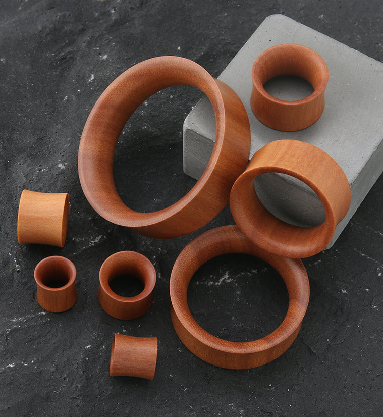 Thin Wall Saba Wood Tunnels