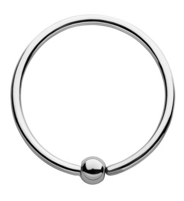 Titanium Annealed Fixed Captive Bead Ring