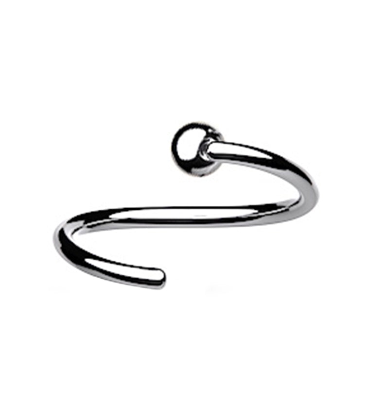 Titanium Fixed Ball Captive Ring