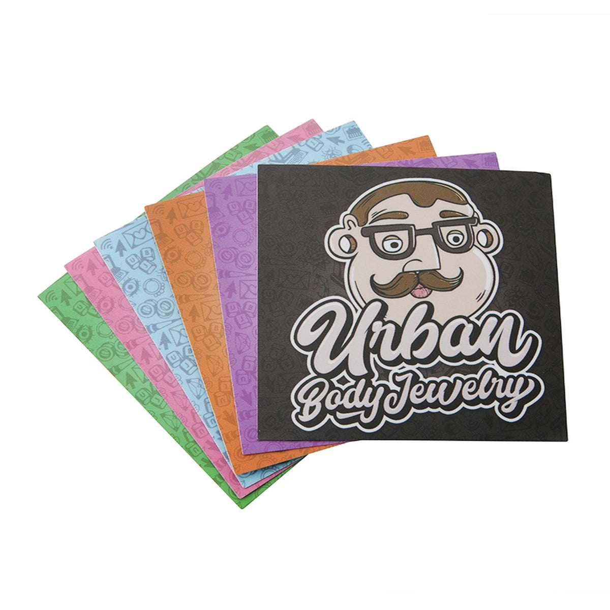 Multi UBJ Sticker Pack (5 Stickers)
