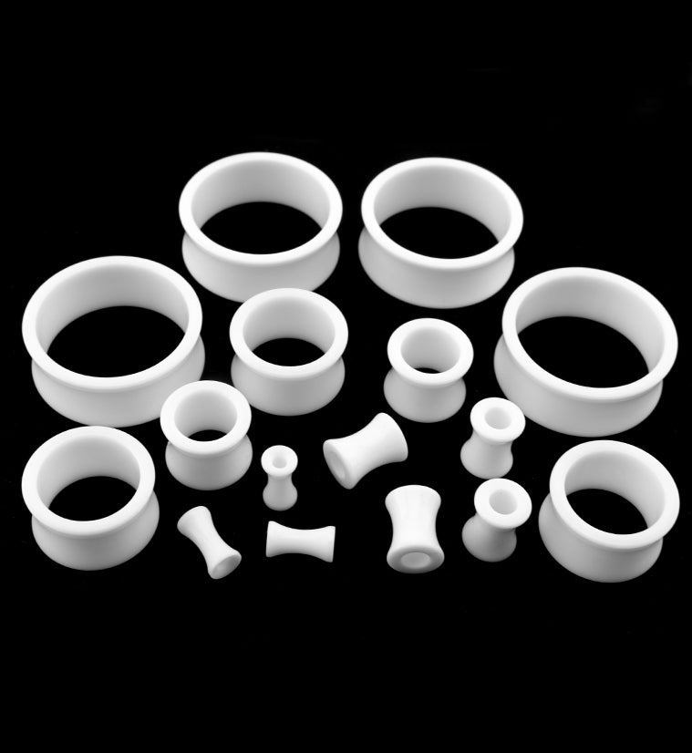 Acrylic White Saddle Tunnels
