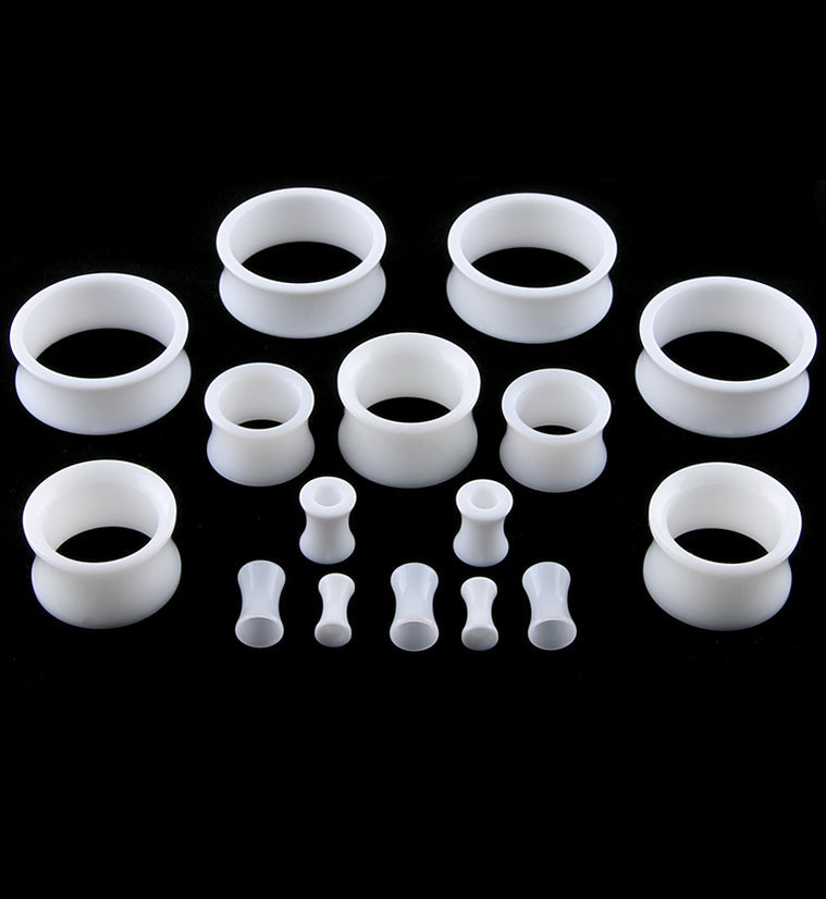 Acrylic White Saddle Tunnels