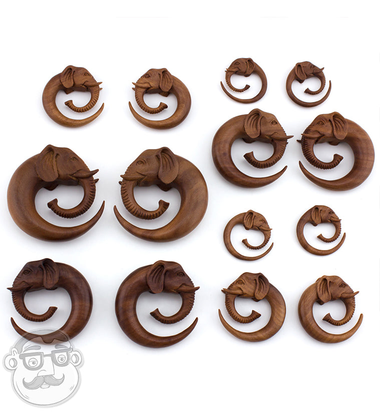 Elephant Saba Wooden Hangers
